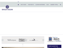 Tablet Screenshot of daviddugan.com